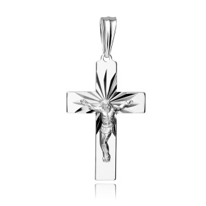 Cruce argint 26x52 mm DiAmanti K0122R-DIA (Argint 925‰ 4,4 g.)